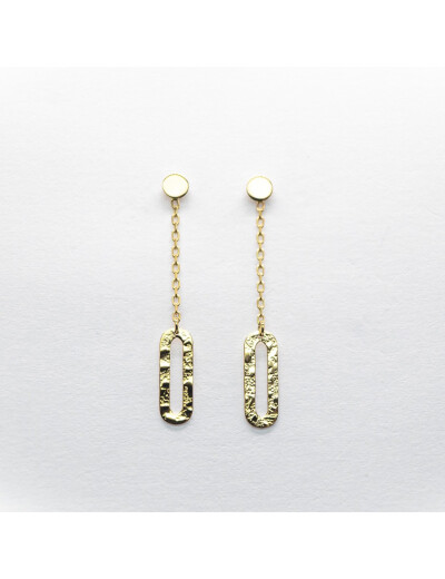 Boucles d'oreilles Maison Ballet by Scarlett en or jaune