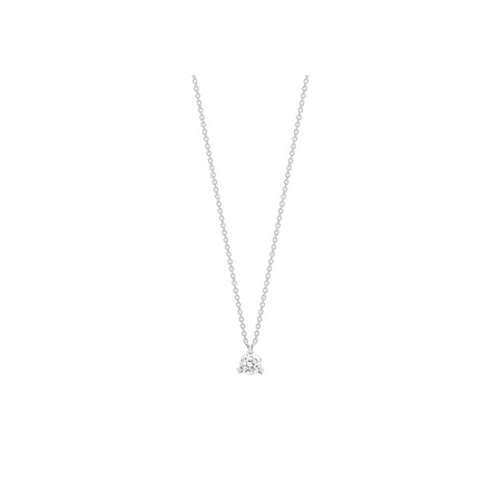 GINETTE NY BE MINE necklace, white gold and diamond