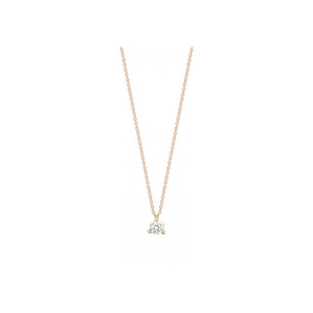 GINETTE NY MARIA necklace, rose gold and diamond