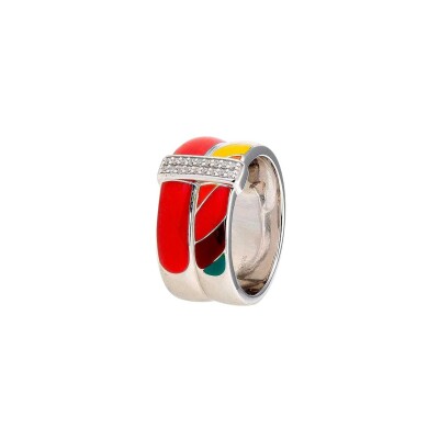 Bague Una Storia Arizona en argent et oxydes de zirconium