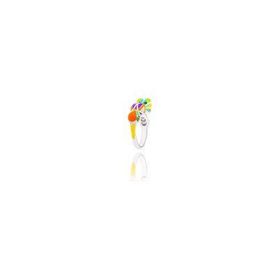 Bague Una Storia Colibri en argent rhodié et oxydes de zirconium