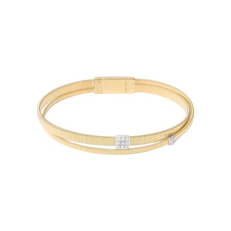 Bracelet Marco Bicego Masai en or jaune et diamants