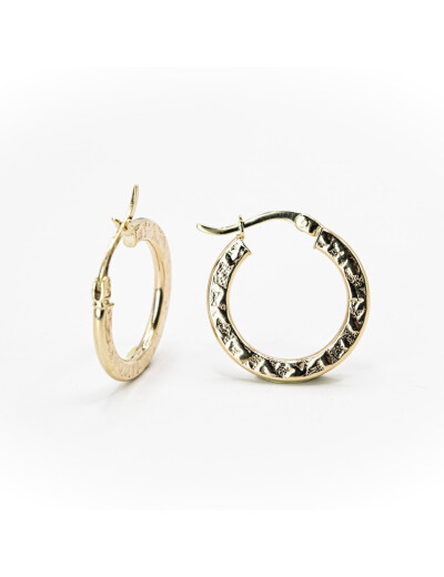 Boucles d'oreilles Maison Ballet by Scarlett en or jaune