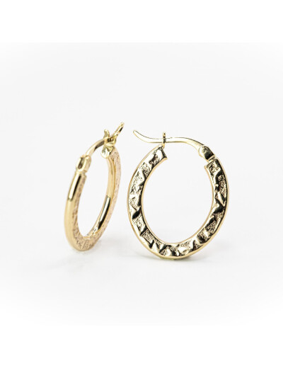 Boucles d'oreilles Maison Ballet by Scarlett en or jaune