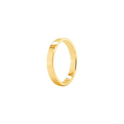 Alliance Classique Bonheur en or jaune, largeur 3.5mm