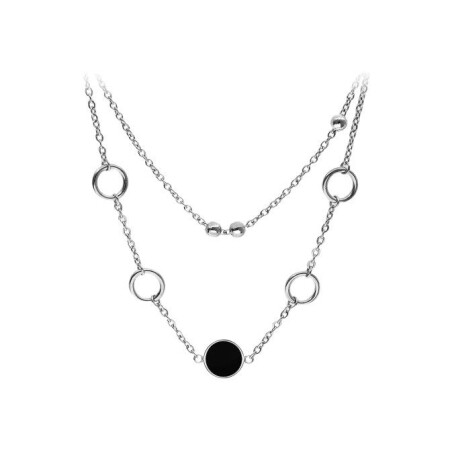 Collier Pierre Lannier Symphony en acier