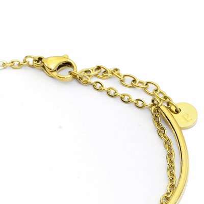 Bracelet Pierre Lannier Symphony en métal doré jaune
