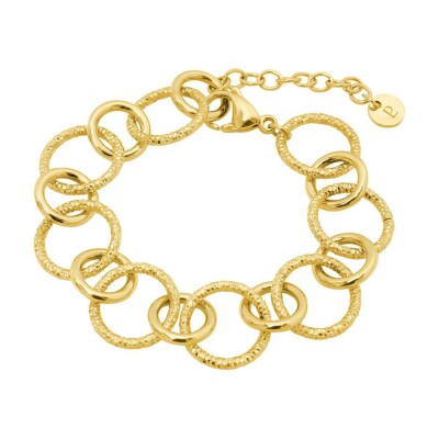 Bracelet Pierre Lannier Lyrica en métal doré