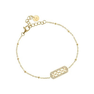 Bracelet Pierre Lannier Soline en acier doré