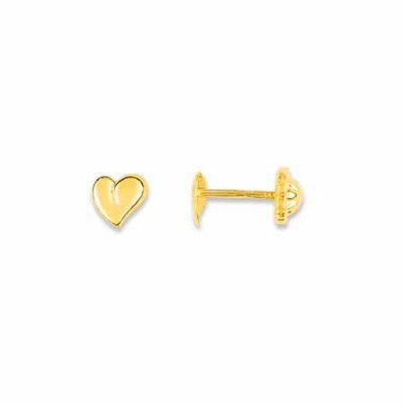 Boucles d'oreilles en or jaune