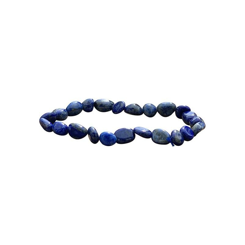 Bracelet Minerama grains en lapis lazuli