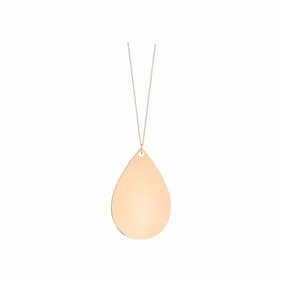 Ginette NY Jumbo BLISS necklace, rose gold