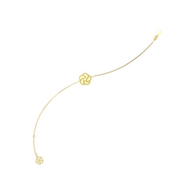 Bracelet La Prima Gioielli Bloomy en or jaune et diamant