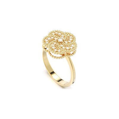 Bague La Prima Gioielli Bloomy en or jaune et diamants