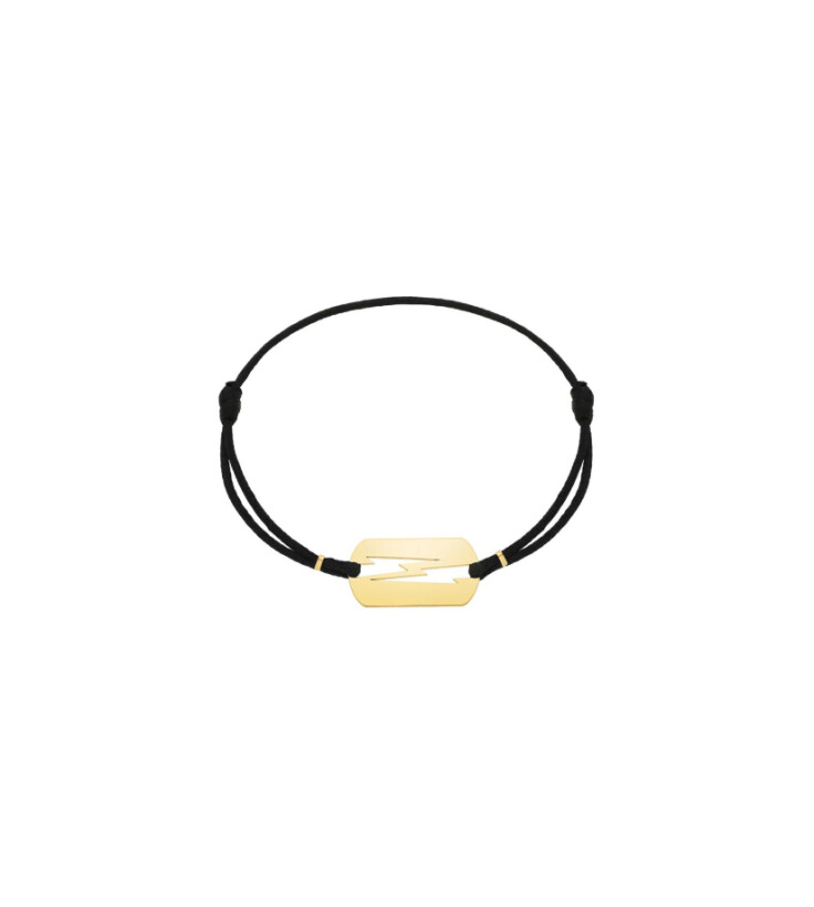 Akillis LoveTag bracelet in yellow gold