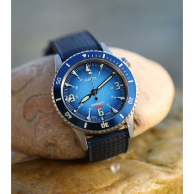 Montre Auriva Blue Pelagic 300, Bracelet Tropic blue