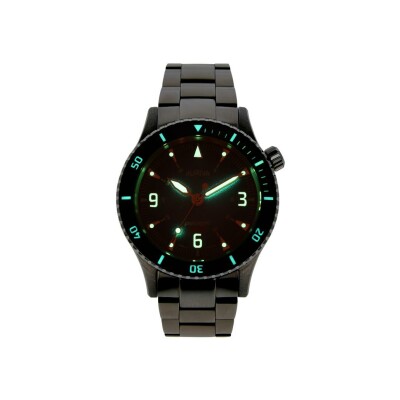 Montre Auriva Blue Pelagic 300, Bracelets Tropic blue et acier
