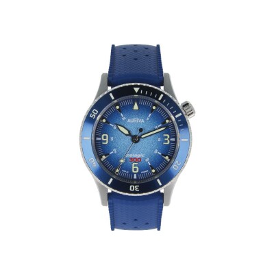 Montre Auriva Blue Pelagic 300, Bracelet Tropic blue