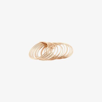 Bague Vanrycke Margherita 21 anneaux en or rose