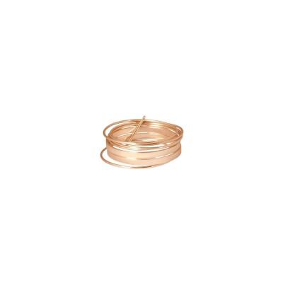 Bague Vanrycke Margherita en or rose