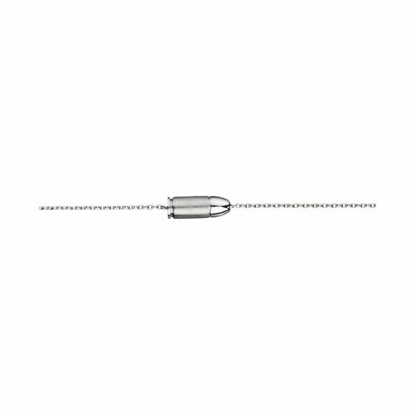Bracelet Akillis chaîne Mini Bang Bang en or blanc