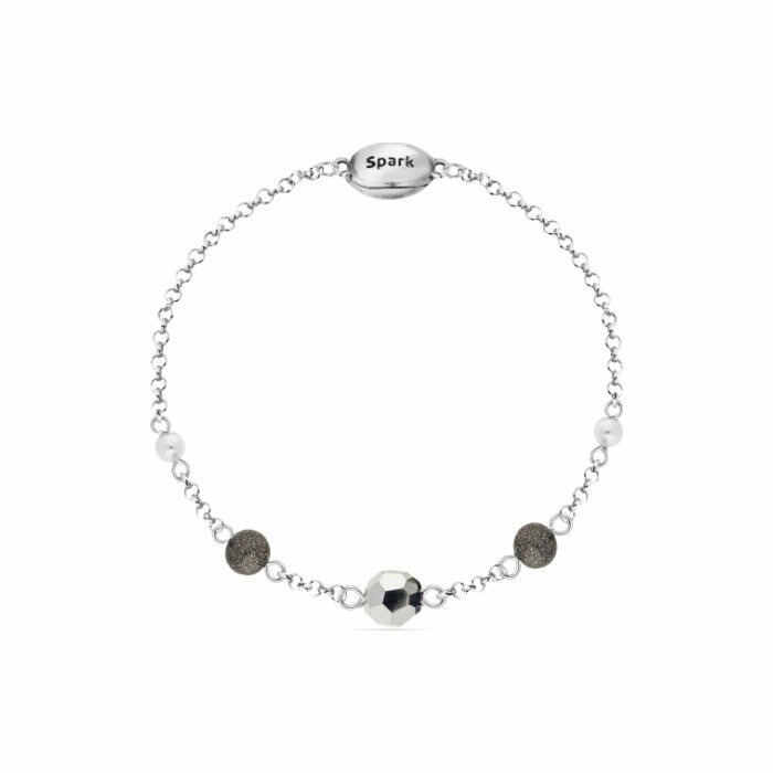 Bracelet Spark Mix & Match en argent et cristaux