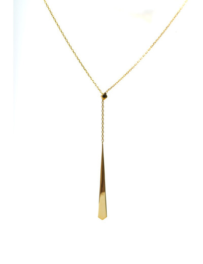 Collier Maison Ballet by Scarlett cravate en or jaune 9 carats