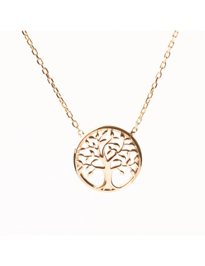 Collier Maison Ballet by Scarlett Arbre de vie en or jaune 9 carats