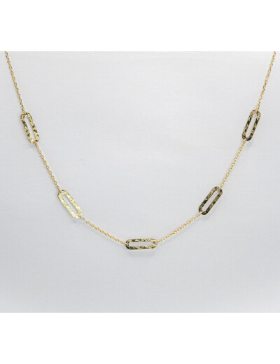 Collier Maison Ballet by Scarlett en or jaune, taille 45cm