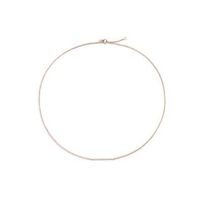 Collier Burato Linee ed Archi en or rose