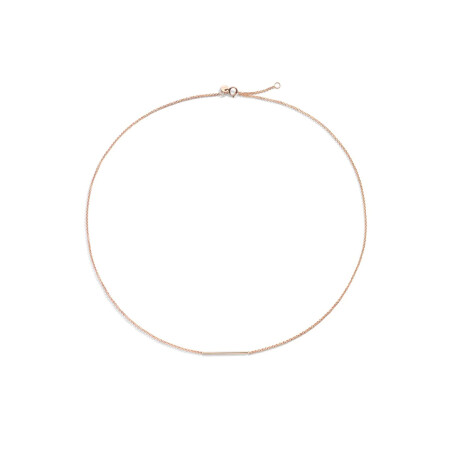 Collier Burato Linee ed Archi en or rose