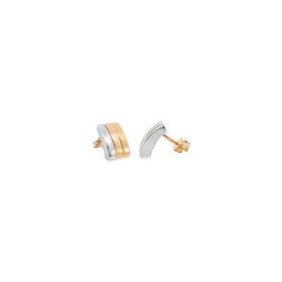 Boucles d'oreilles en or jaune