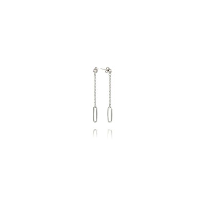 Boucles d'oreilles Una Storia Maillons en argent