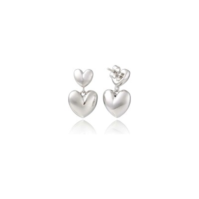 Boucles d'oreilles Una Storia Amore en argent