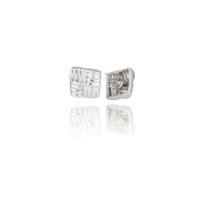 Boucles d'oreilles Una Storia Manhattan en argent