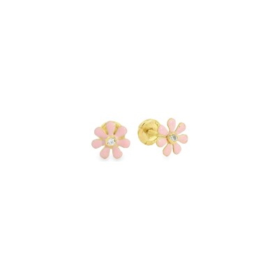 Boucles d'oreilles en or jaune