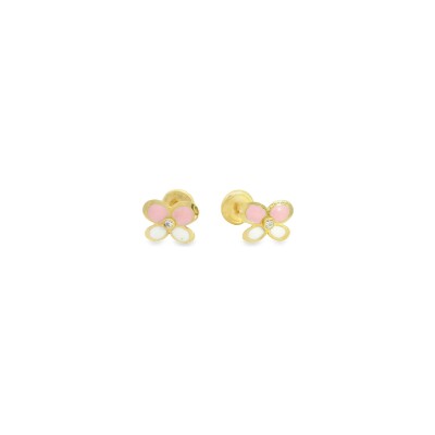 Boucles d'oreilles en or jaune