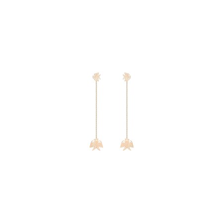 GINETTE NY GEORGIA pendant earrings, rose gold