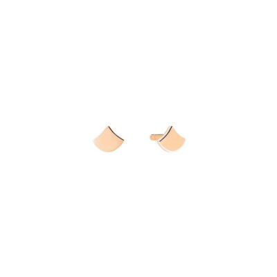 Ginette NY TINY KOI earrings in rose gold