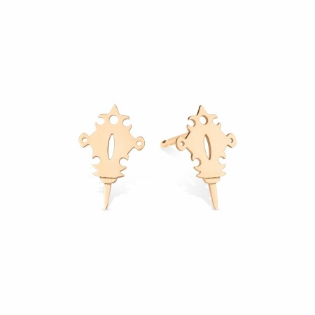 Boucles d'oreilles GINETTE NY TANGER en or rose