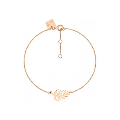 Bracelet Ginette NY PALMS en or rose