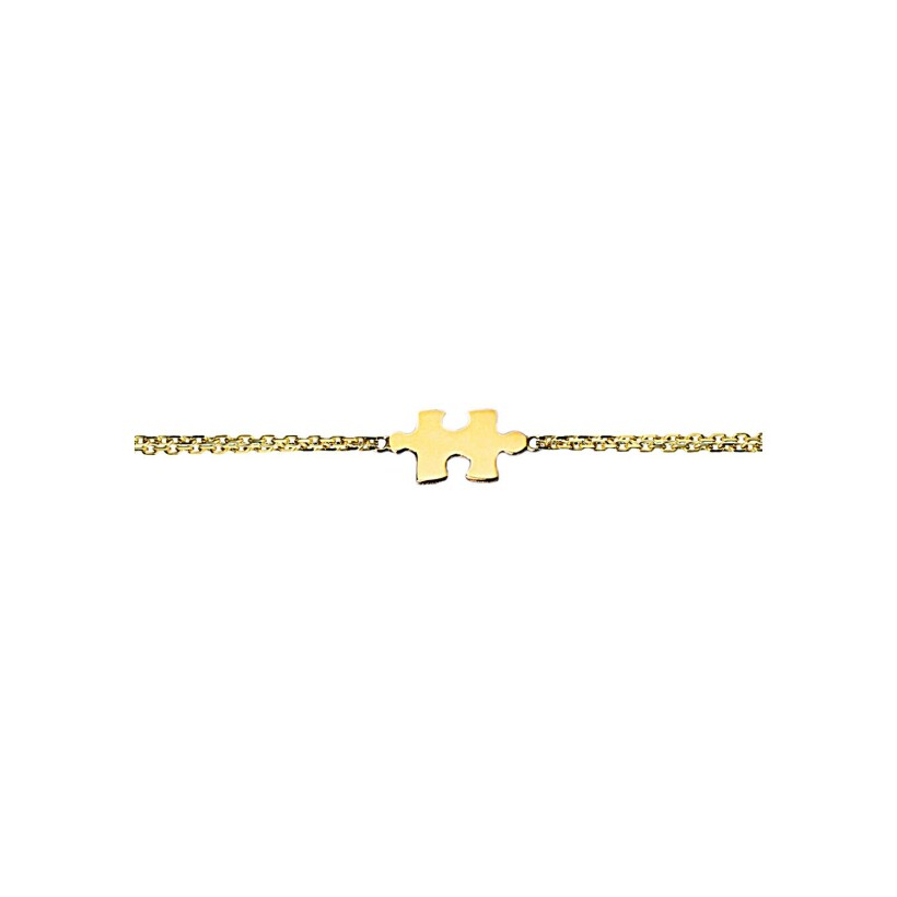 Bracelet Akillis Puzzle en or jaune