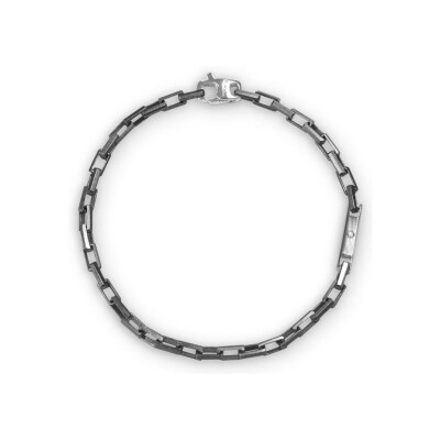 Bracelet Borsari en argent pvd noir