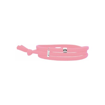 Bracelet Gresy's Sunny en argent poli et diamant 0.01ct - Frutti fluo