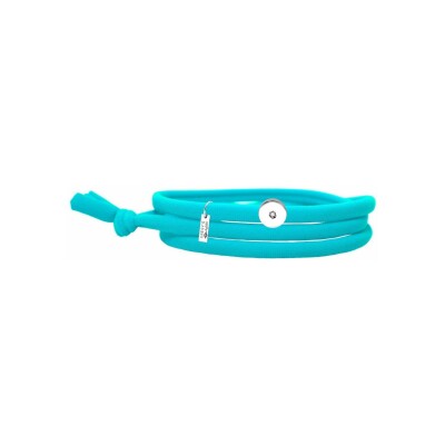 Bracelet Gresy's Sunny Circle en argent poli et diamant 0.01ct - Caraïbe