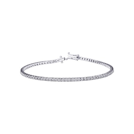 Bracelet Mauboussin Tu es ma Rivière d'Amour en or blanc et diamants