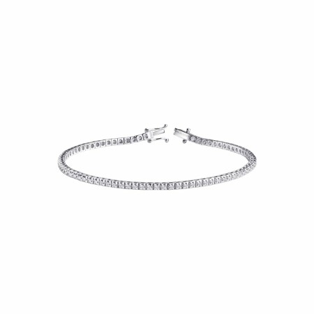 Bracelet Amour et Volupté en or blanc et diamants