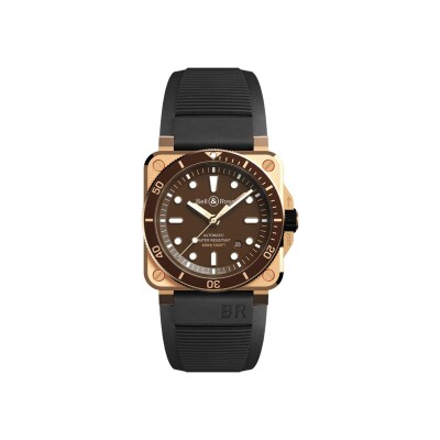 Montre Bell & Ross Instruments BR 03-92 Diver Brown Bronze