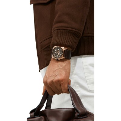 Montre Bell & Ross Instruments BR 03-92 Diver Brown Bronze