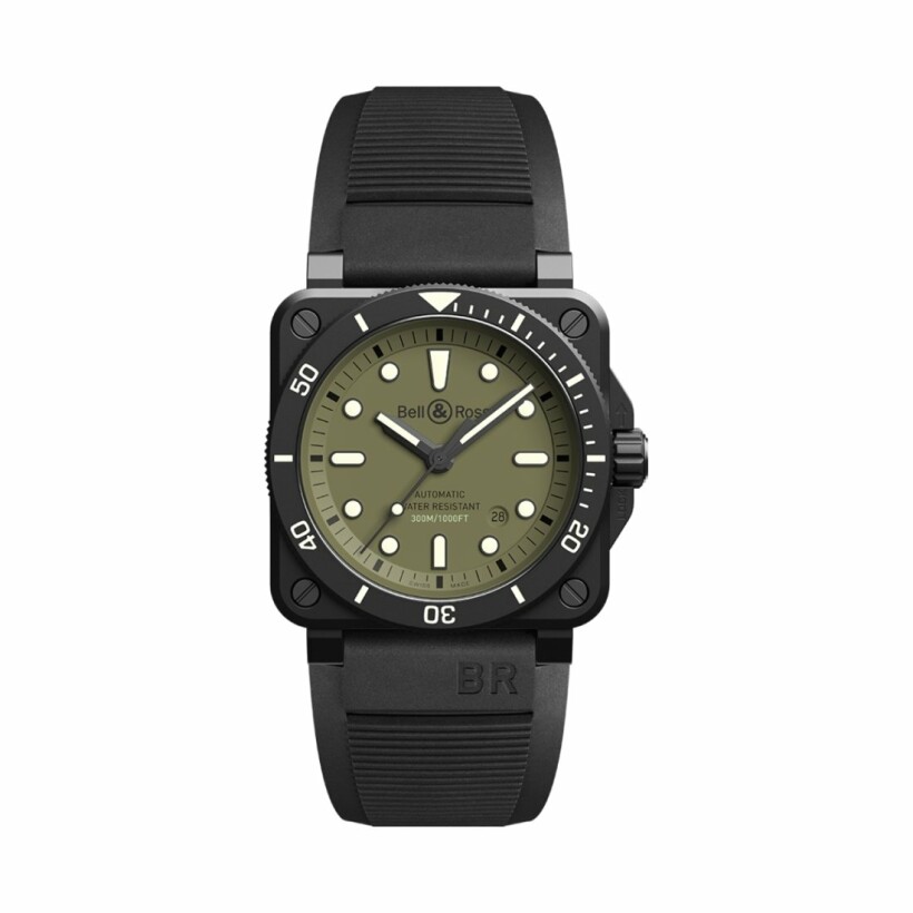 Montre Bell & Ross Instruments BR 03 92 Diver Military
